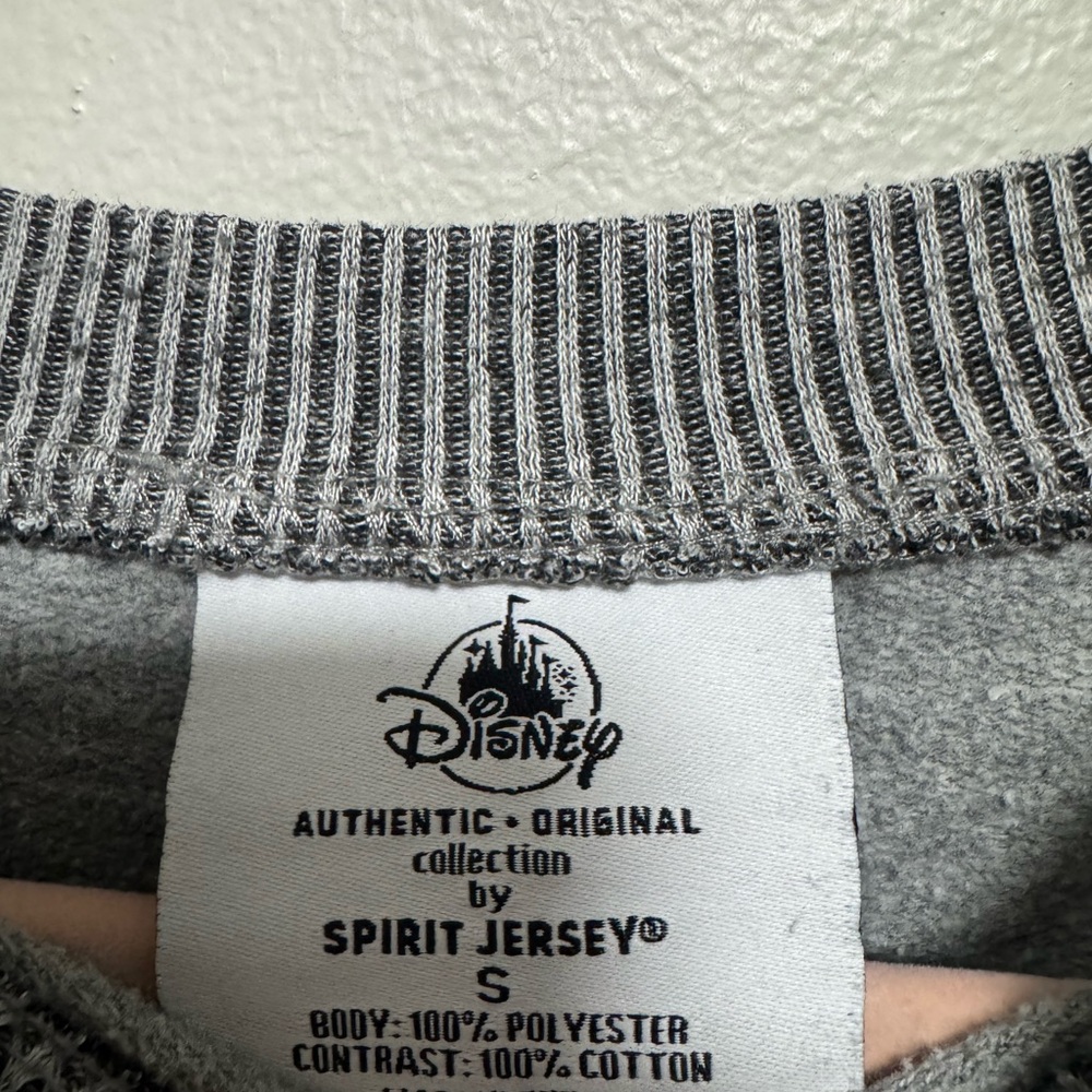 Disney World Parks Grey and White Sherpa Fleece Winter Spirit Jersey - Picture 7 of 8